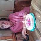 Celebrating aunt Dolores birthday