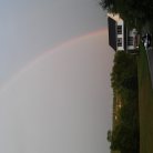 My house after rainstorm