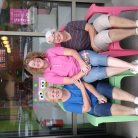 Sweet Frog with mom and my aunt