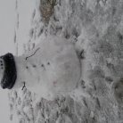 Made a snowman with daycare kids