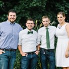 Brian (brother-in-law), Gerald, Ed & Susan (Ed's Sister)