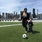 Matteo loves to play soccer.