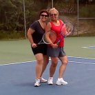 Laura & her Mom - Tennis anyone?