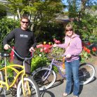 Biking around Friday Harbor