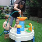 Summer Fun at the neighbors backyard!