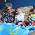 Kelvin is preparing to be a big brother, and Emma is helping him!