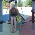 Hanging in the park