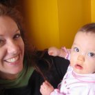 Kelly holding her niece