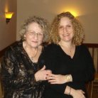Hillary and her mom - we are very close