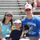 Celebrated Mother's Day with a baseball game