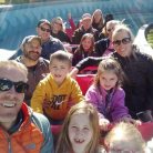 Disneyland with 16 aunts, uncles and cousins!