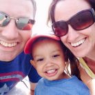 Family selfie on the beach!